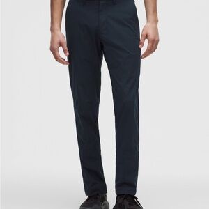 Lululemon Athletica Men's Navy ABC Commission Slim-Fit Dress Pants